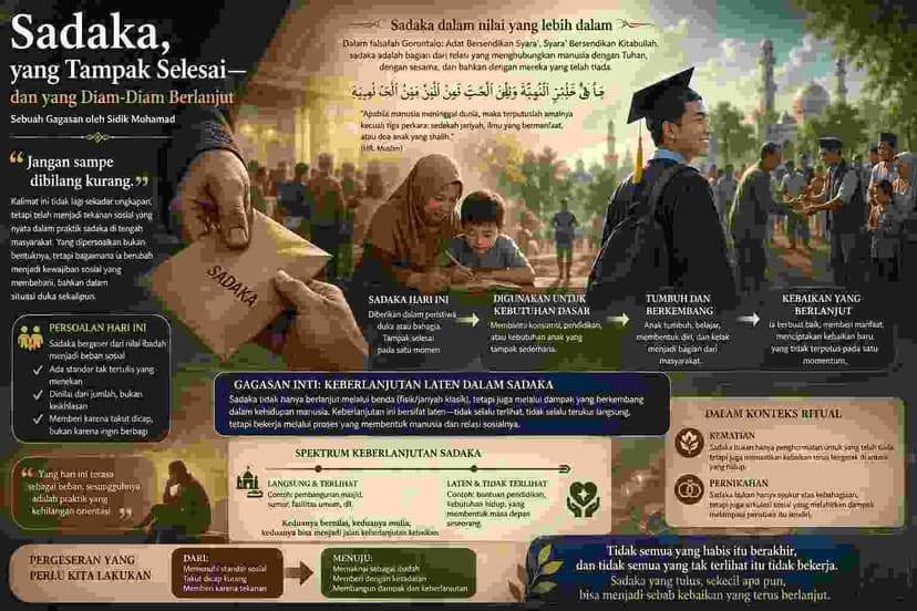 Sadaka sebagai Jembatan: Antara Doa, Memori, dan Makna Sosial